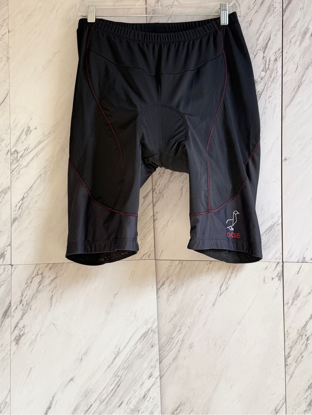 3/$50 Goose Men's Black Padded Cycling Shorts XXL Ergonomic 3D Cushion Gel Bike